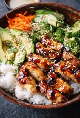 Delicious 30-Minute Teriyaki Chicken Bowl served with vegetables and rice