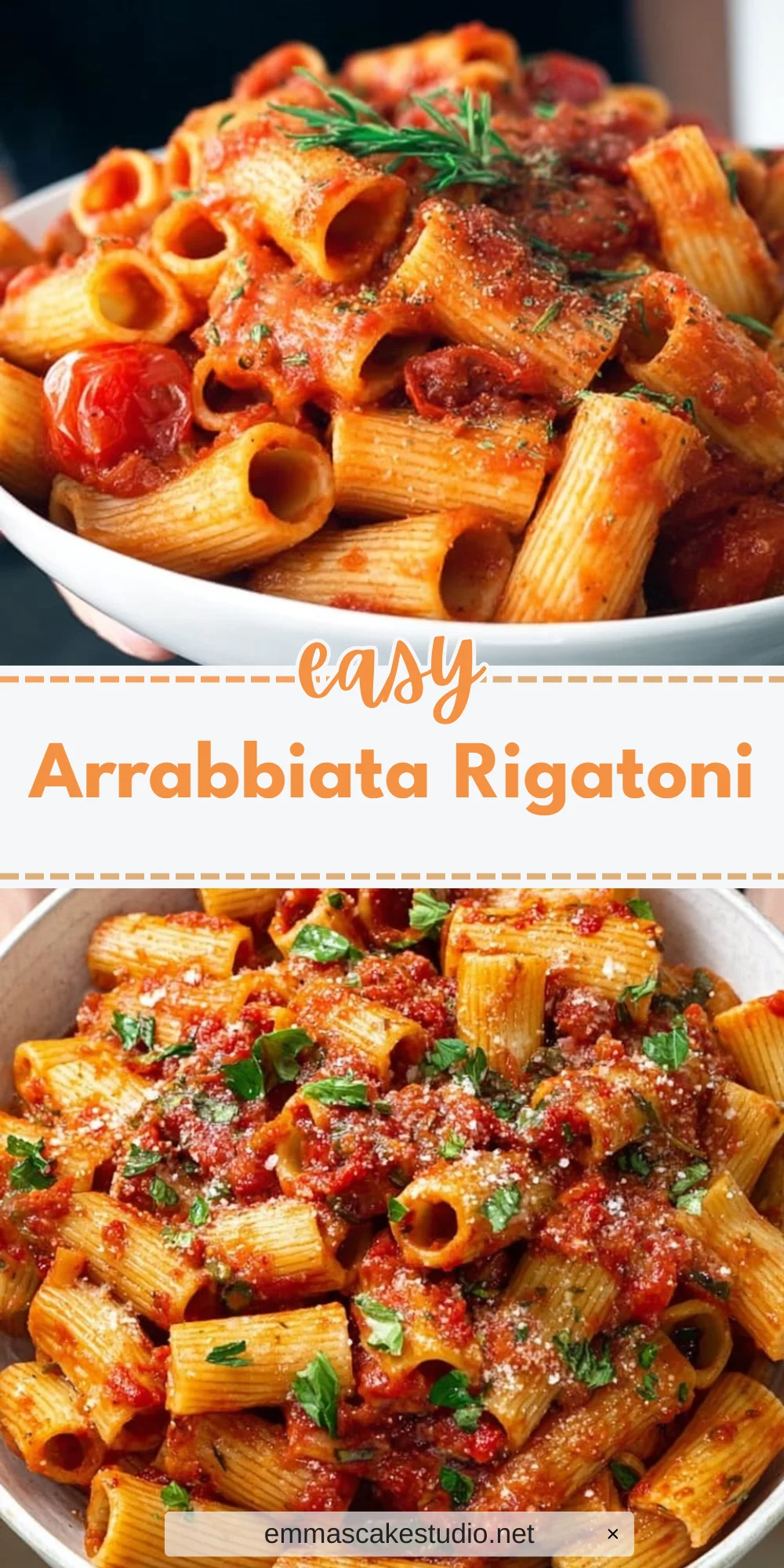 Arrabbiata Rigatoni