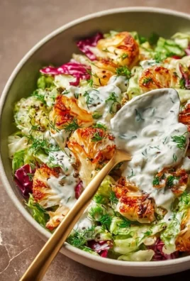 Best cabbage salad with yogurt served in a bowl, garnished with fresh herbs