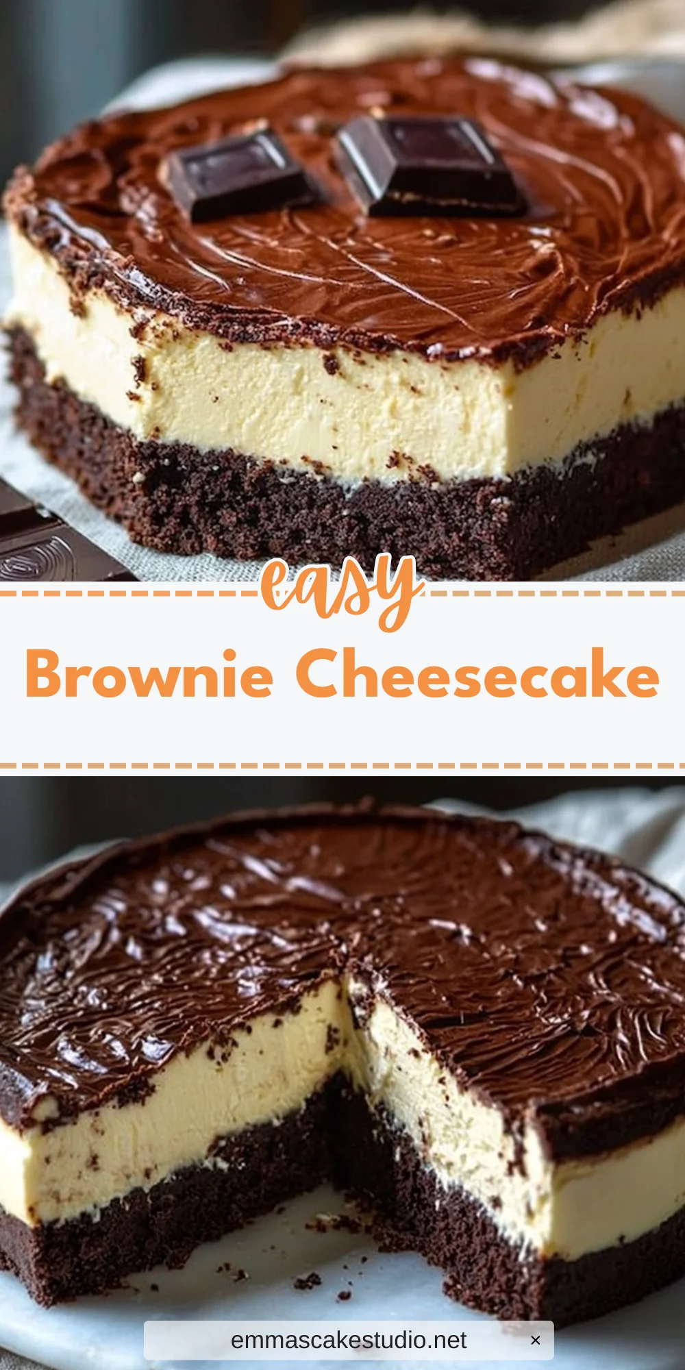 Brownie Cheesecake