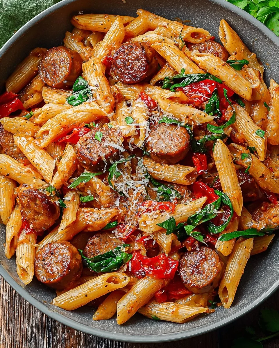 Cajun Sausage Pasta