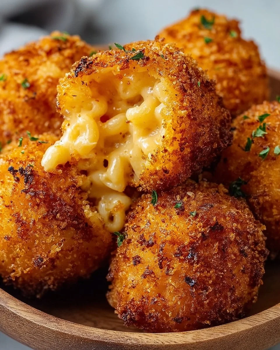 Cheesecake Factory Air Fryer Fried Macaroni and Cheese Balls