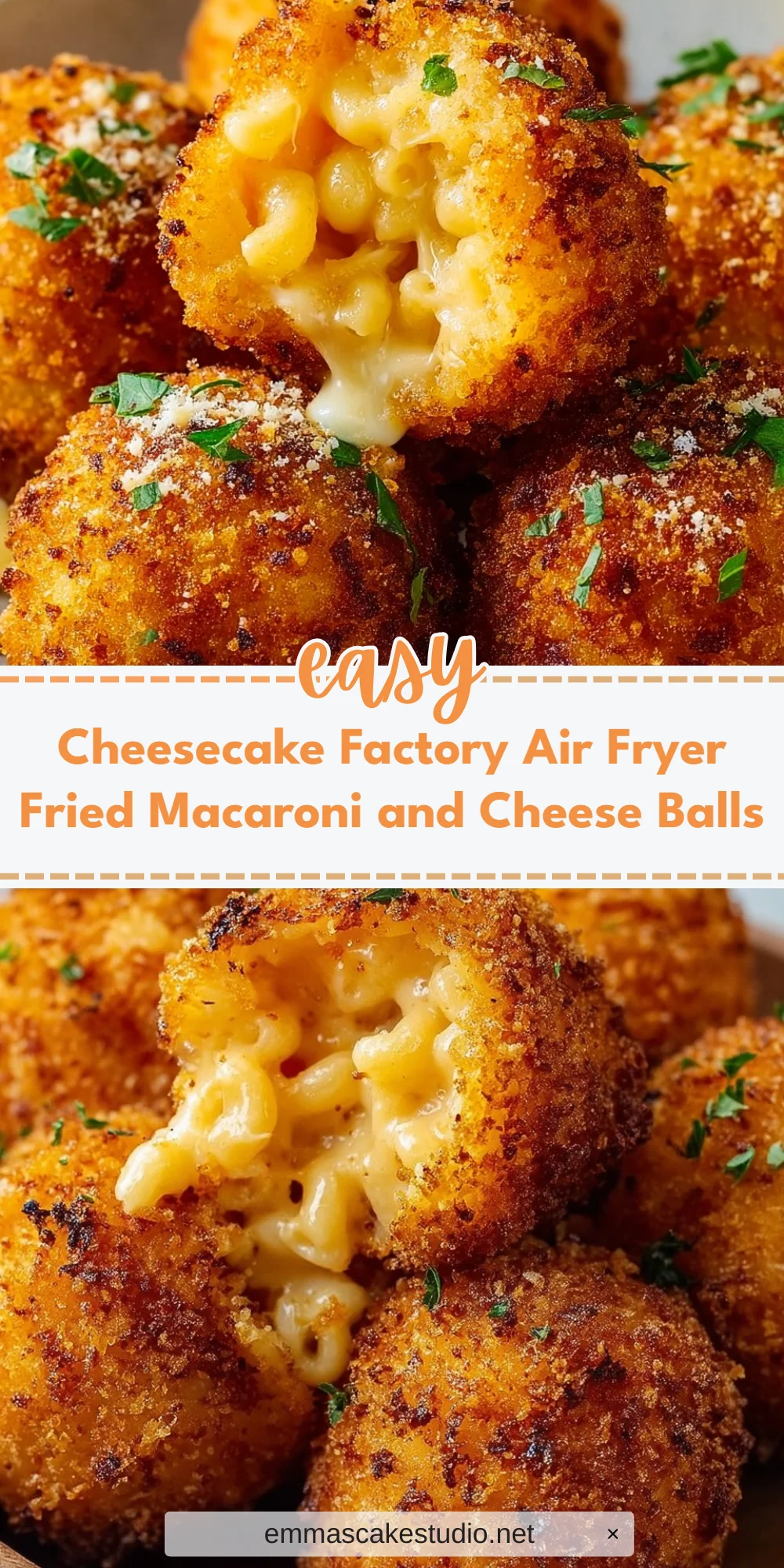 Cheesecake Factory Air Fryer Fried Macaroni and Cheese Balls