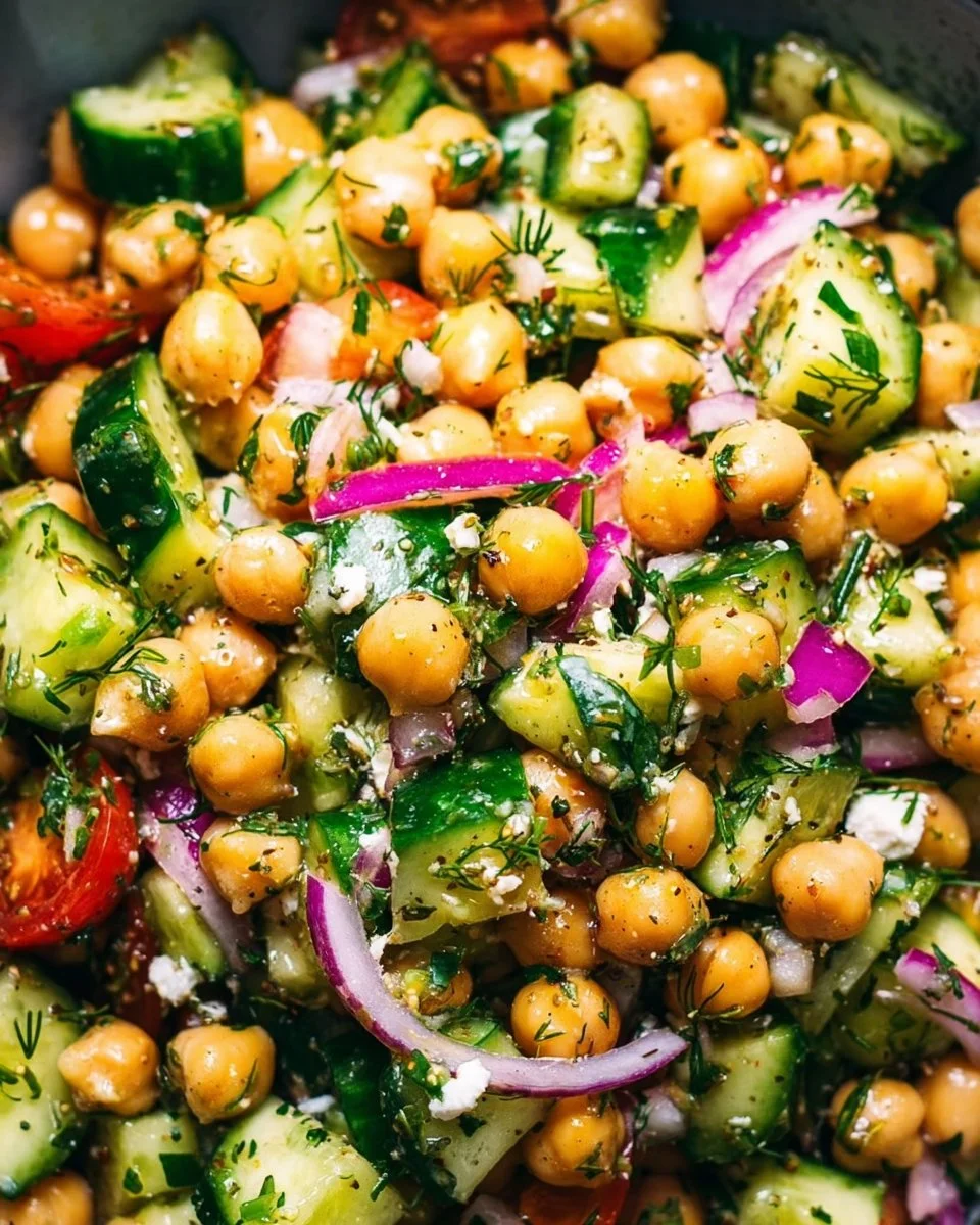 Chickpea Cucumber Salad (The Only Recipe You Need)