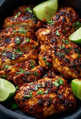 Grilled Chili Lime Chicken seasoned with fresh lime and spices
