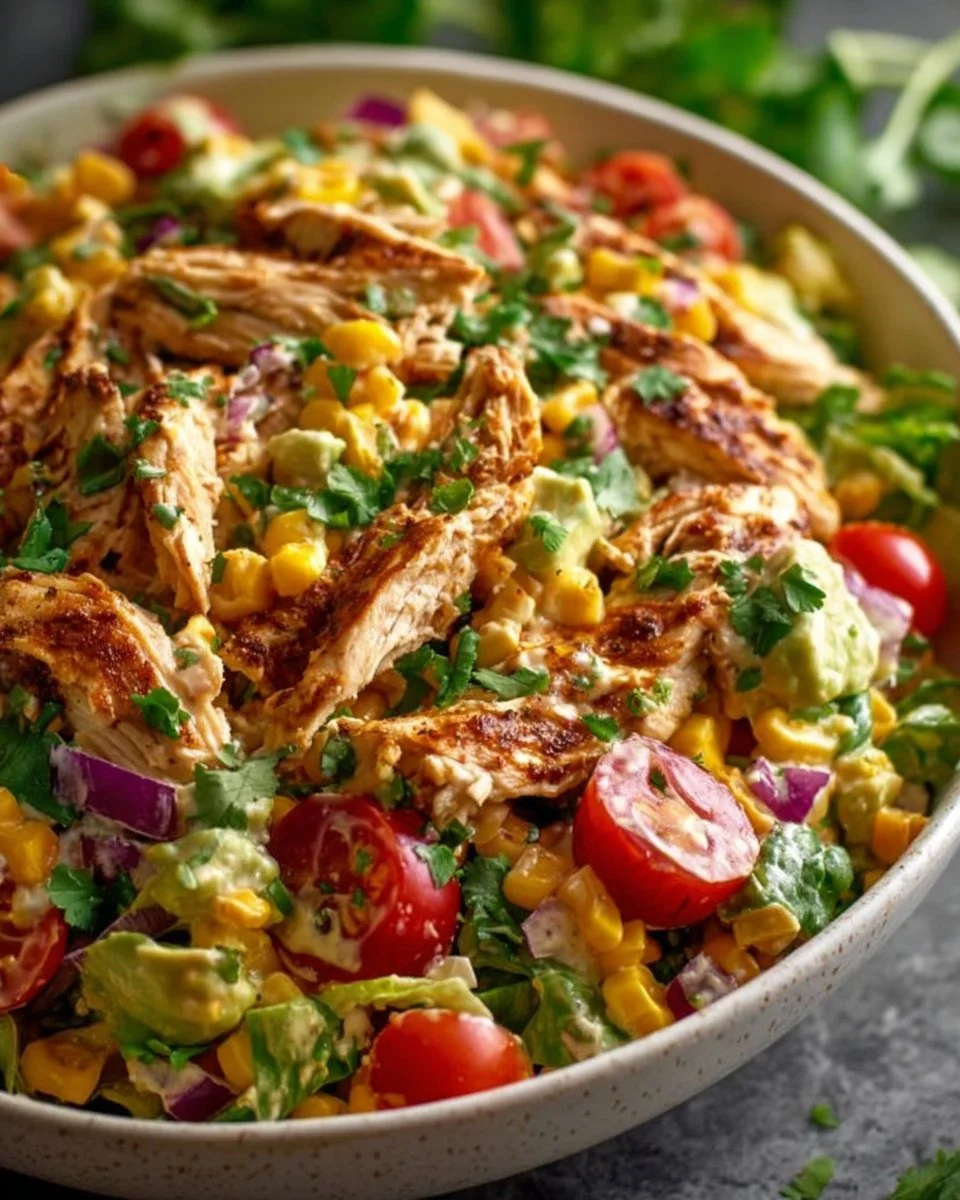Chipotle Lime Chicken Salad