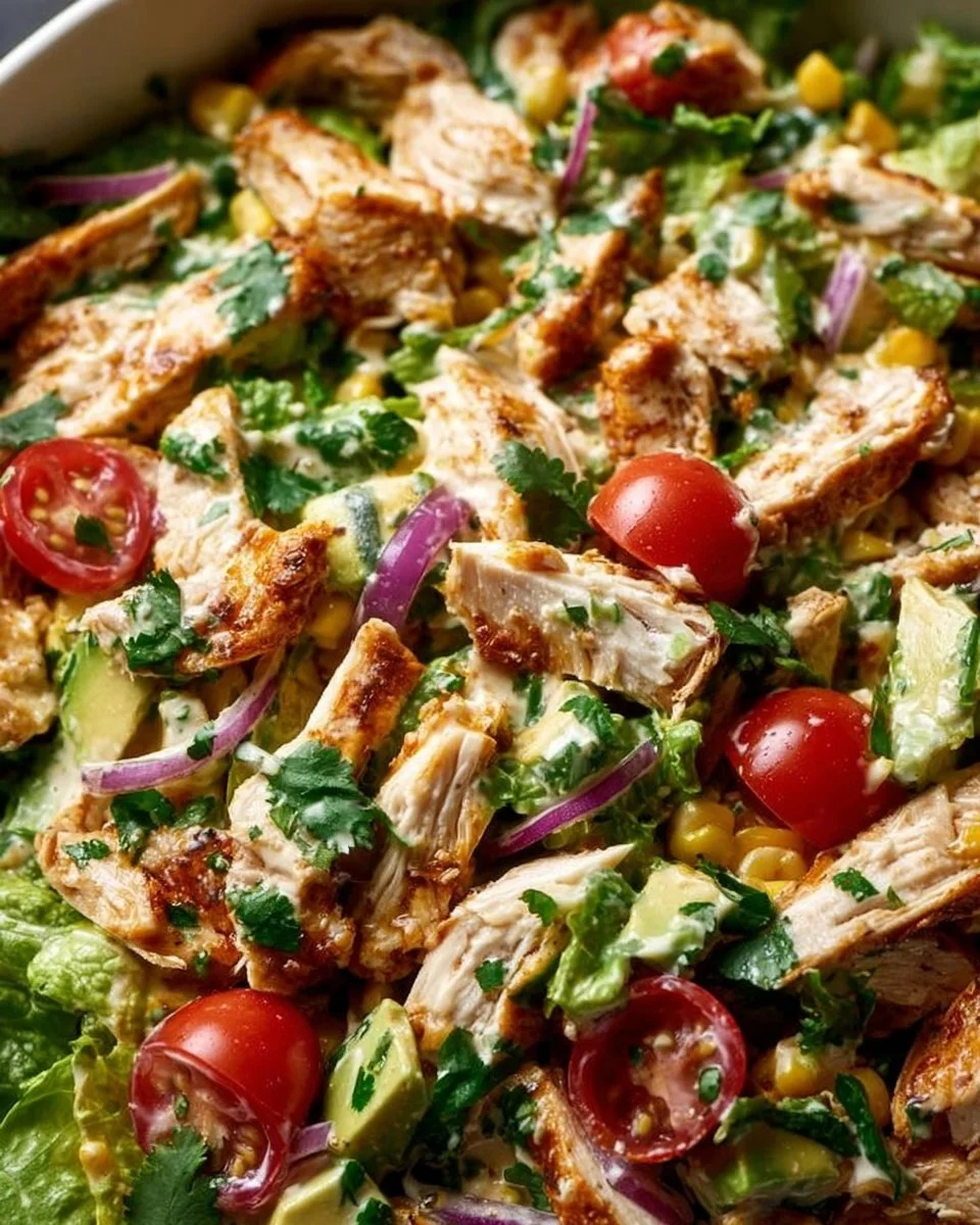 Chipotle Lime Chicken Salad