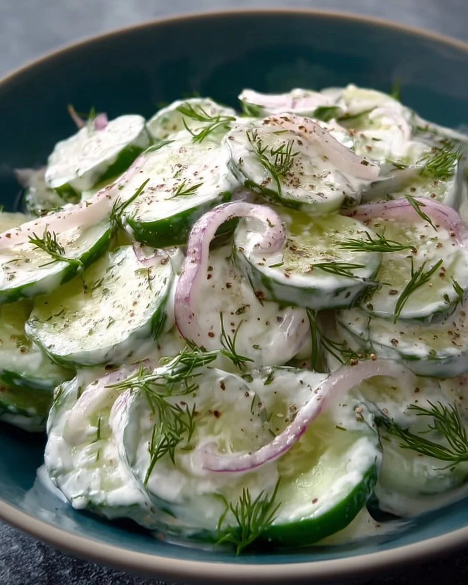 Creamy Cucumber Salad