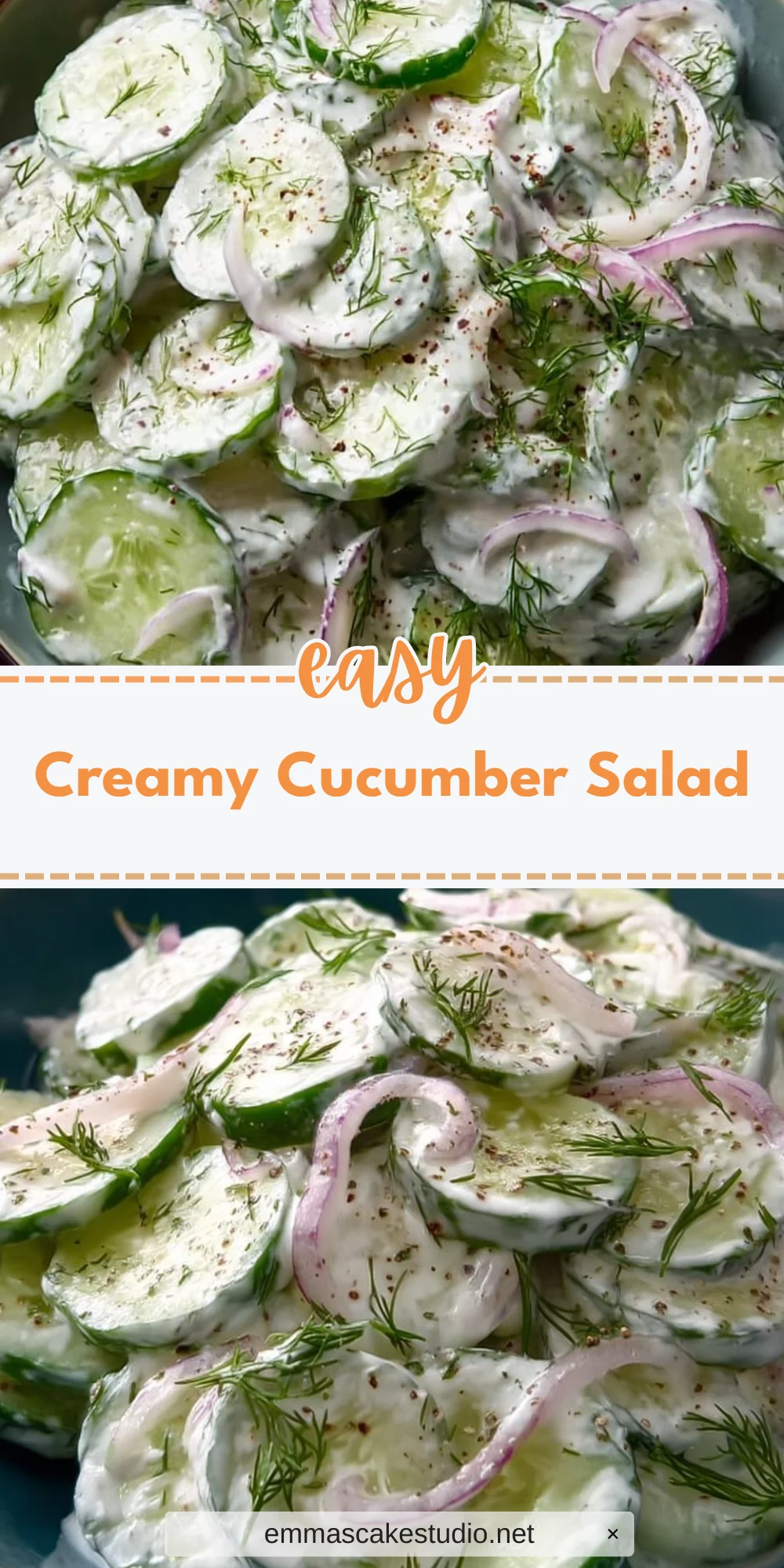 Creamy Cucumber Salad