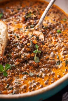 Creamy 'Marry Me' Lentils dish served in a bowl, perfect for dinner.
