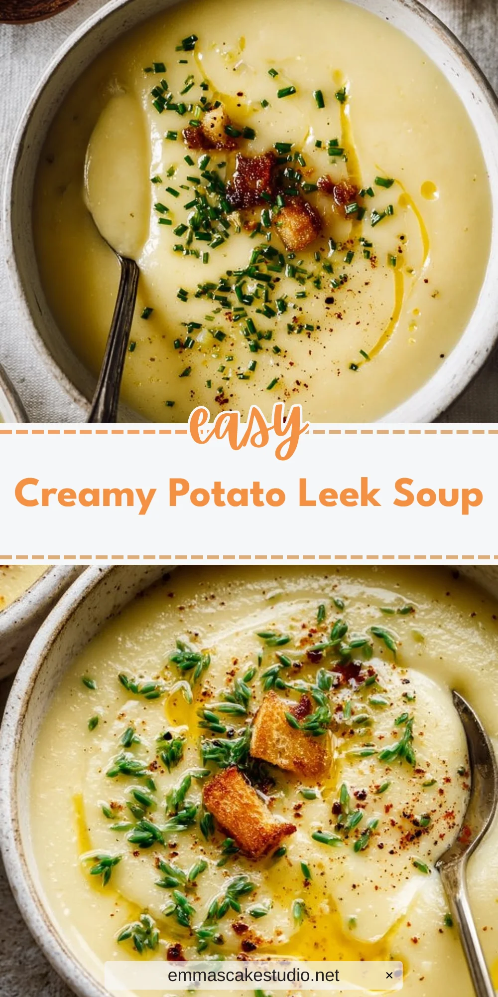 Creamy Potato Leek Soup