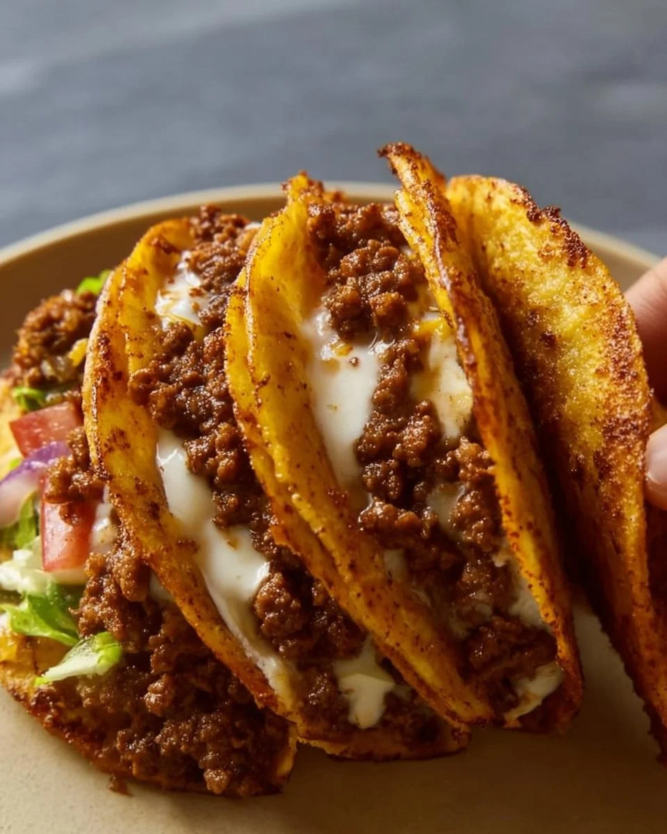 Crispy Ground Beef Tacos