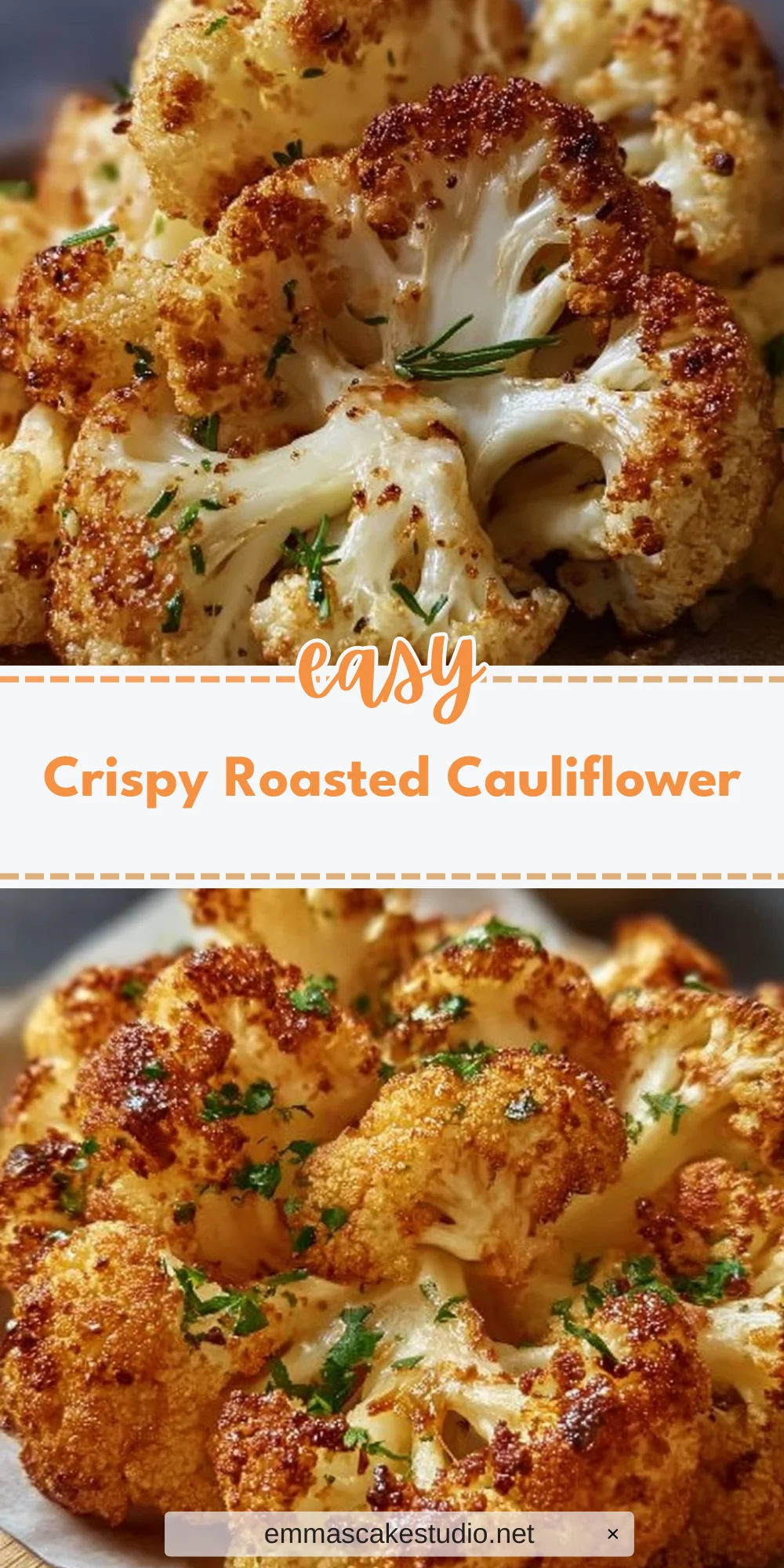 Crispy Roasted Cauliflower