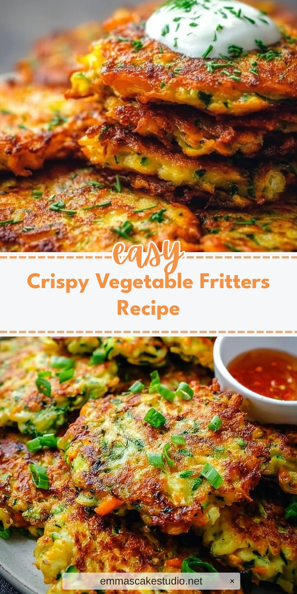 Crispy Vegetable Fritters Recipe