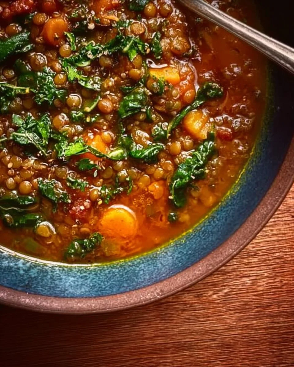 Damn Good Vegan Lentil Soup
