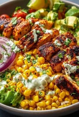 Easy Street Corn Chicken Bowl with vibrant ingredients and flavors