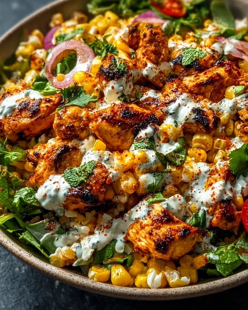 Easy Street Corn Chicken Bowl