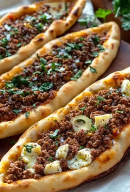 Delicious Fatayer pastries filled with savory ingredients