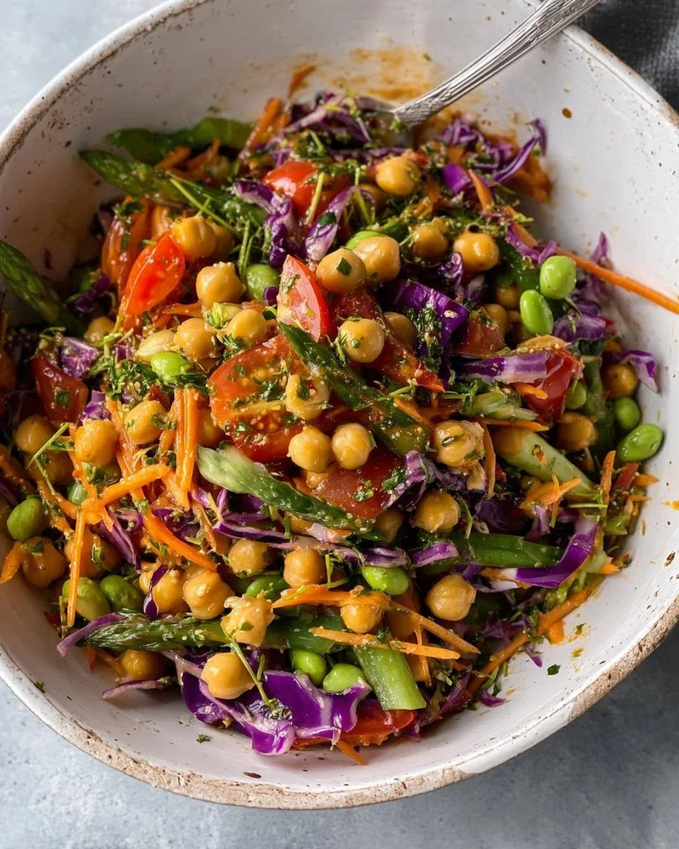 Healthy Thai-Inspired Chickpea Salad
