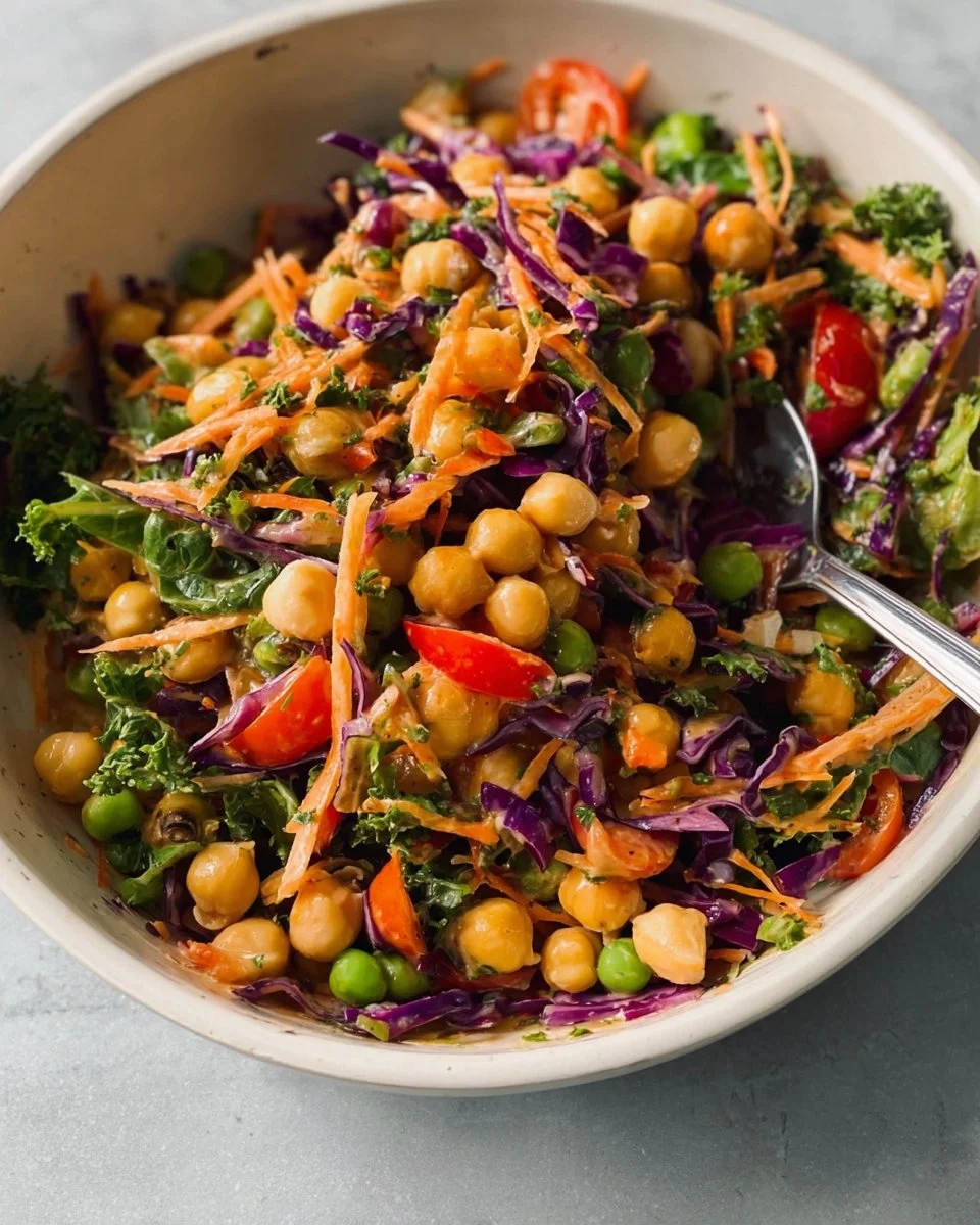 Healthy Thai-Inspired Chickpea Salad