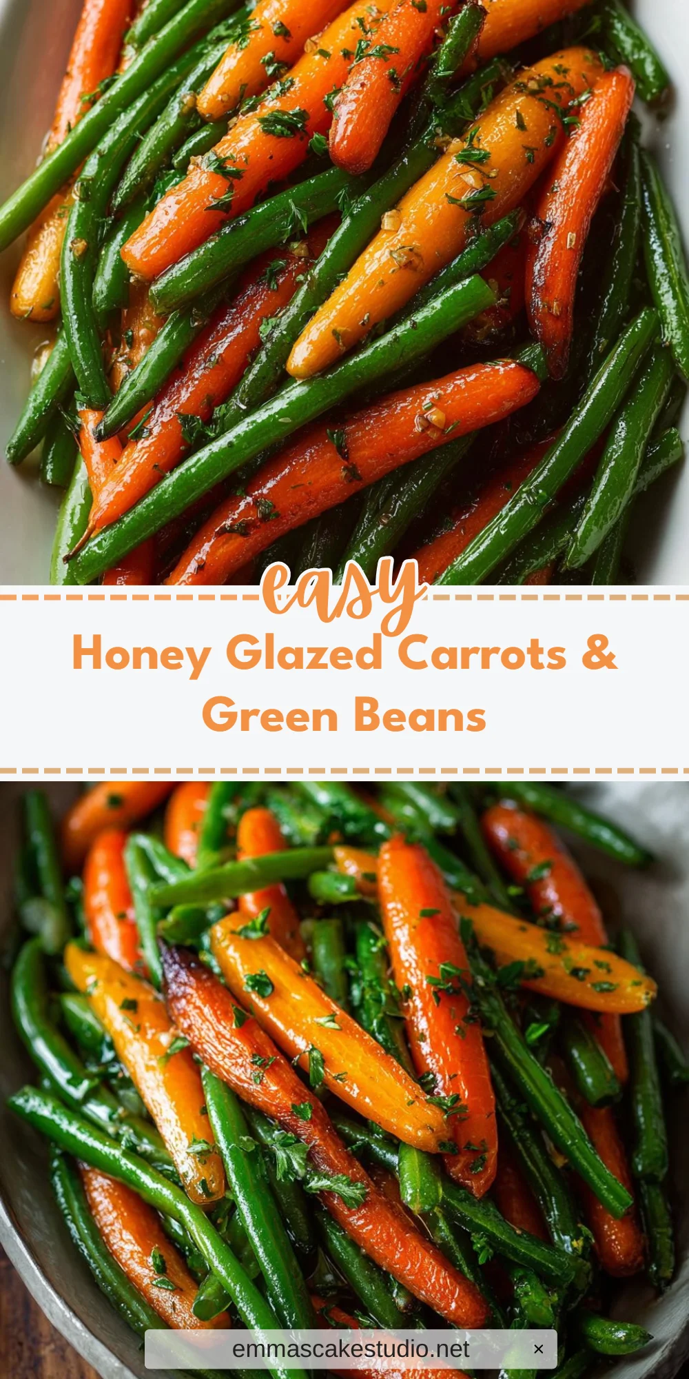 Honey Glazed Carrots & Green Beans