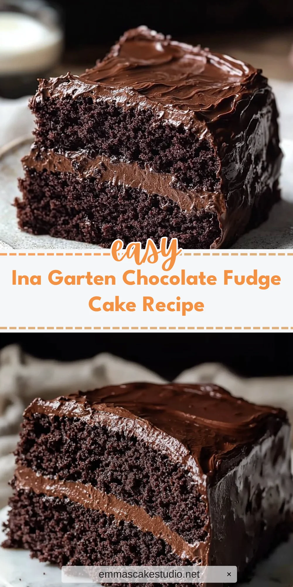 Ina Garten Chocolate Fudge Cake Recipe