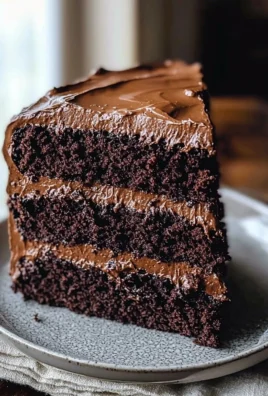 Delicious Matilda Chocolate Cake with rich chocolate frosting and sprinkles