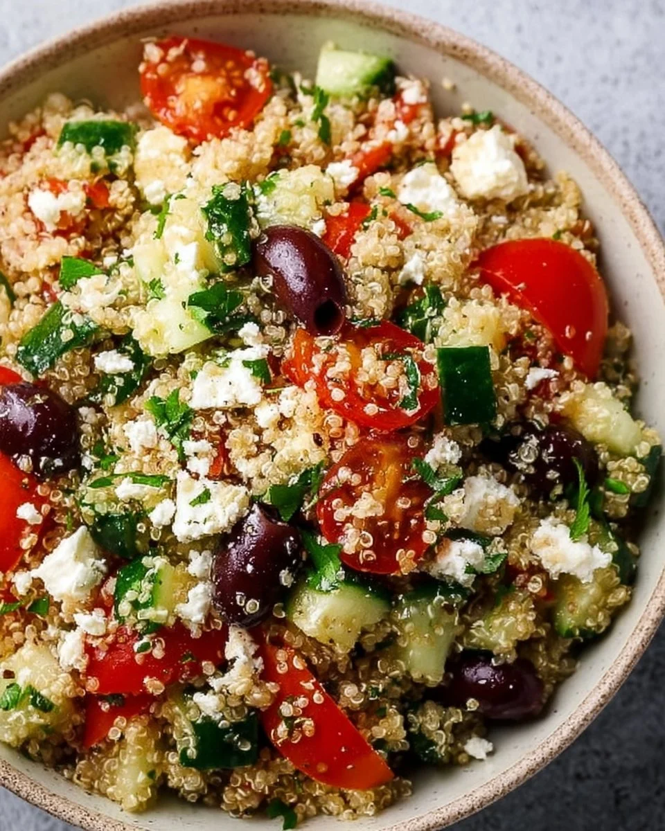 Mediterranean Quinoa Salad