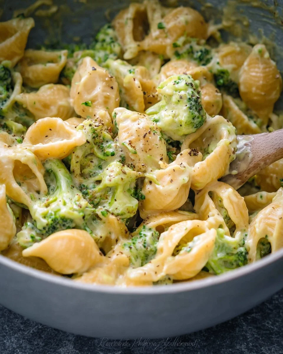 One Pot Healthy Broccoli Mac and Cheese