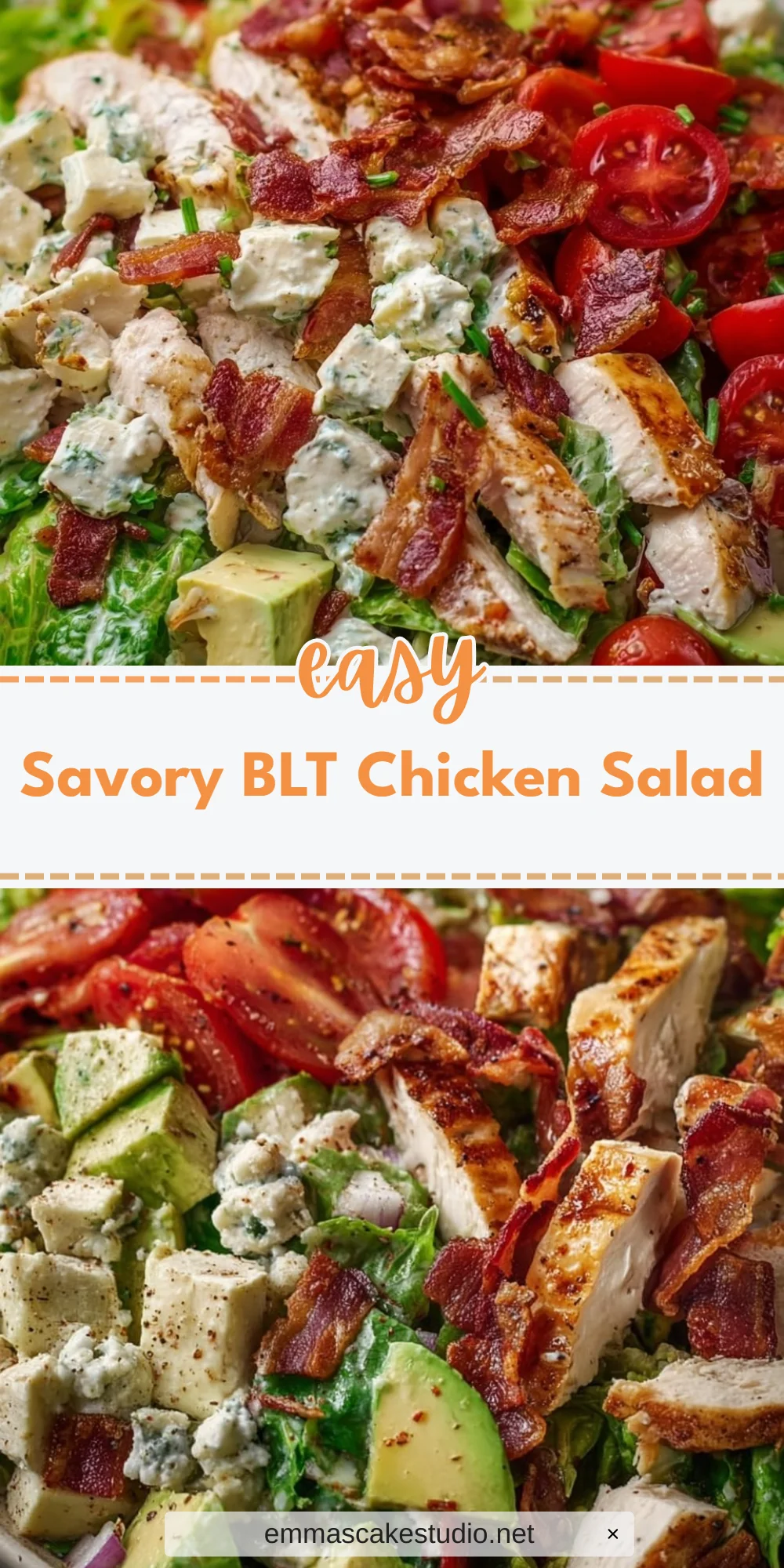 Savory BLT Chicken Salad