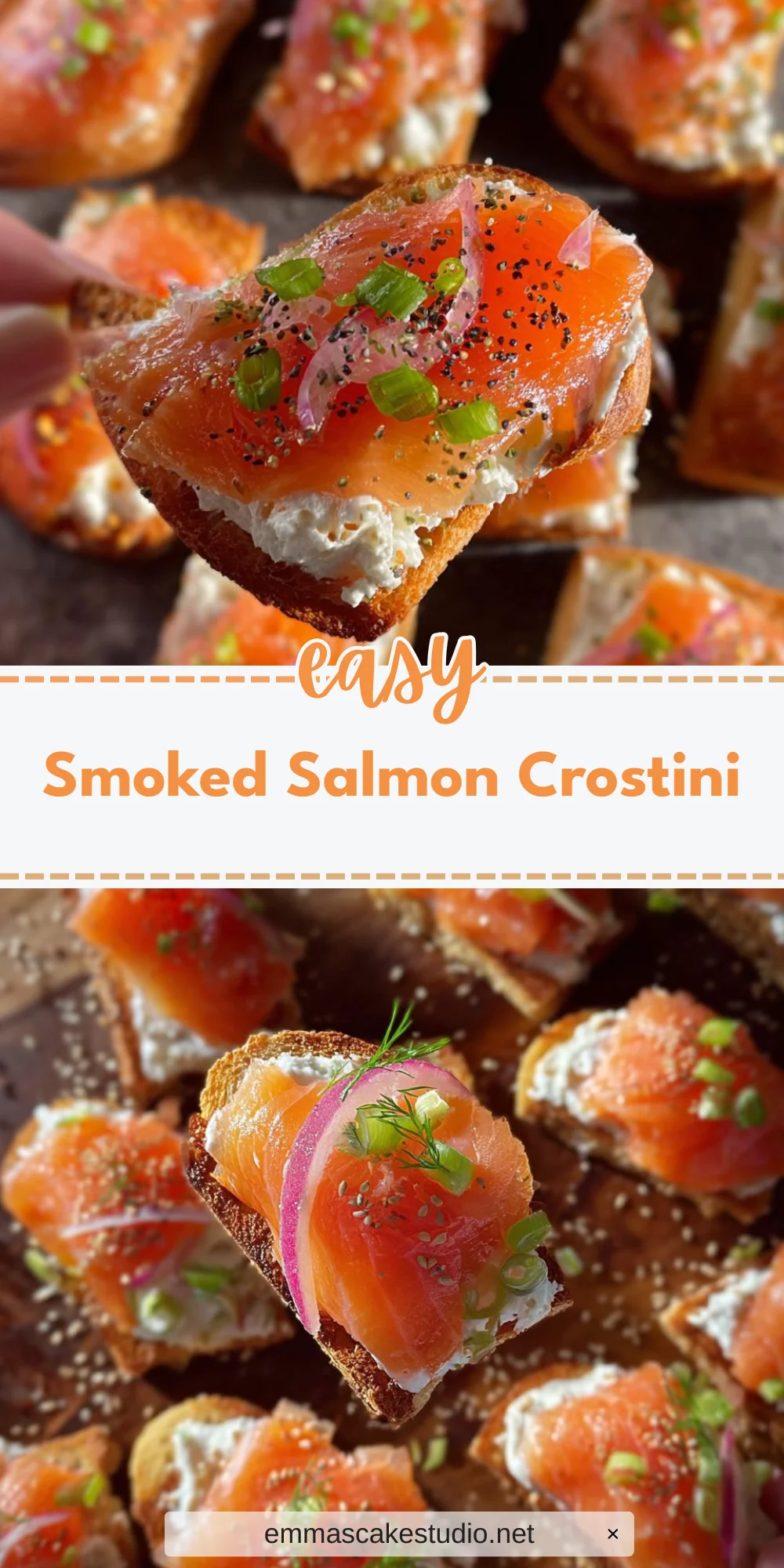 Smoked Salmon Crostini