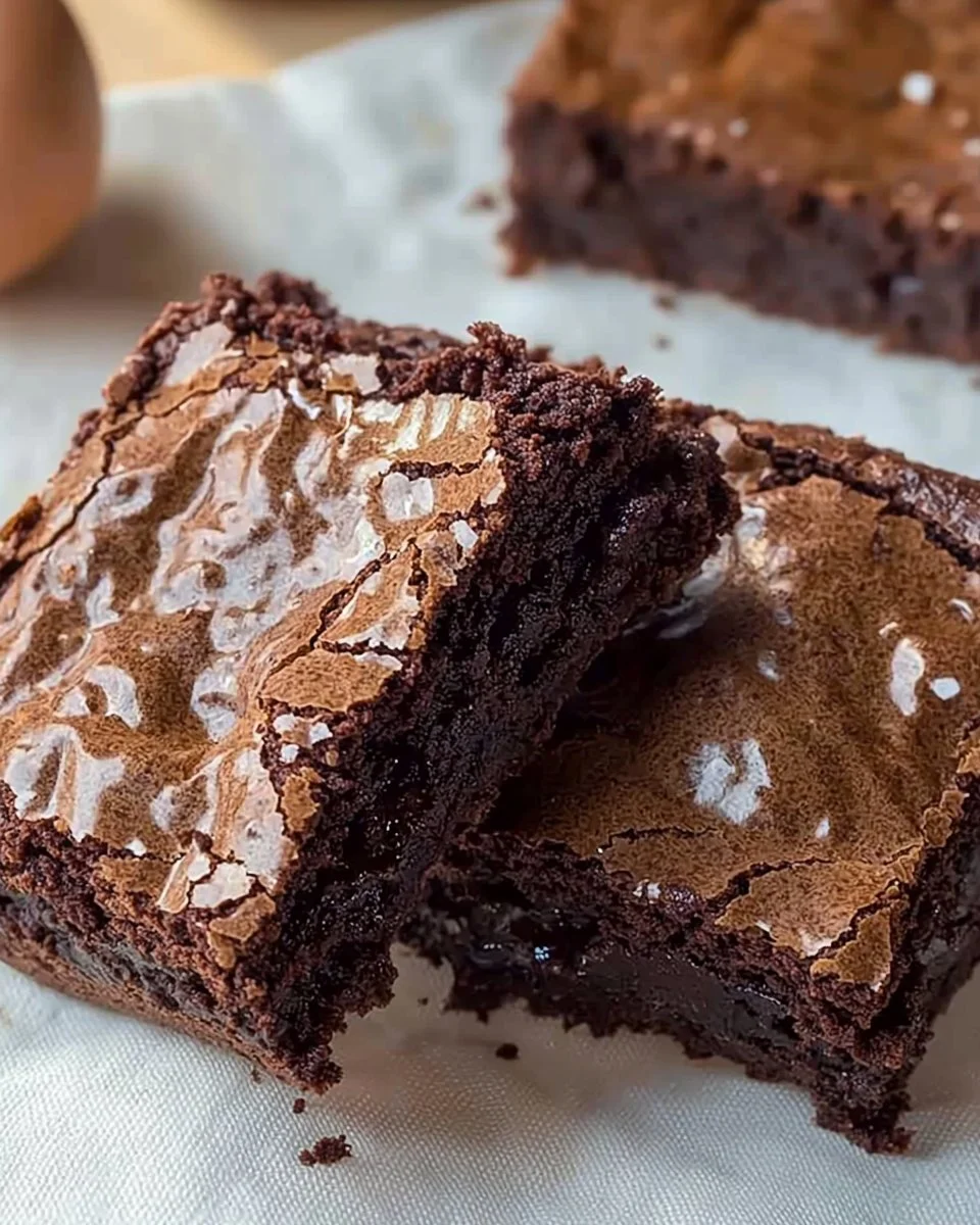 The BEST Chewy Brownies