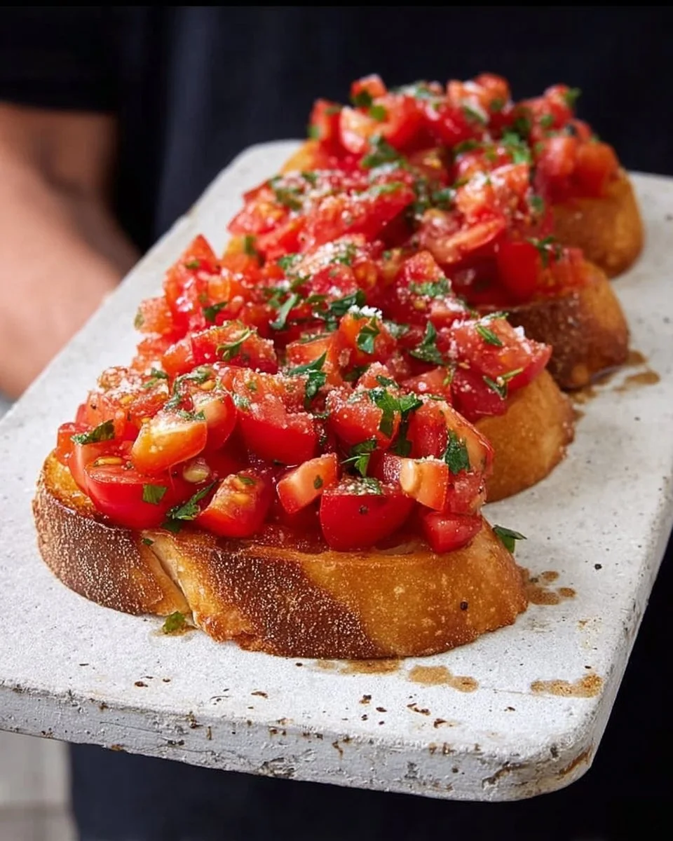 Tomato bruschetta