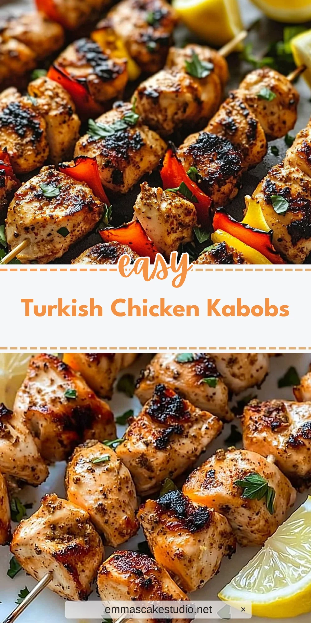 Turkish Chicken Kabobs