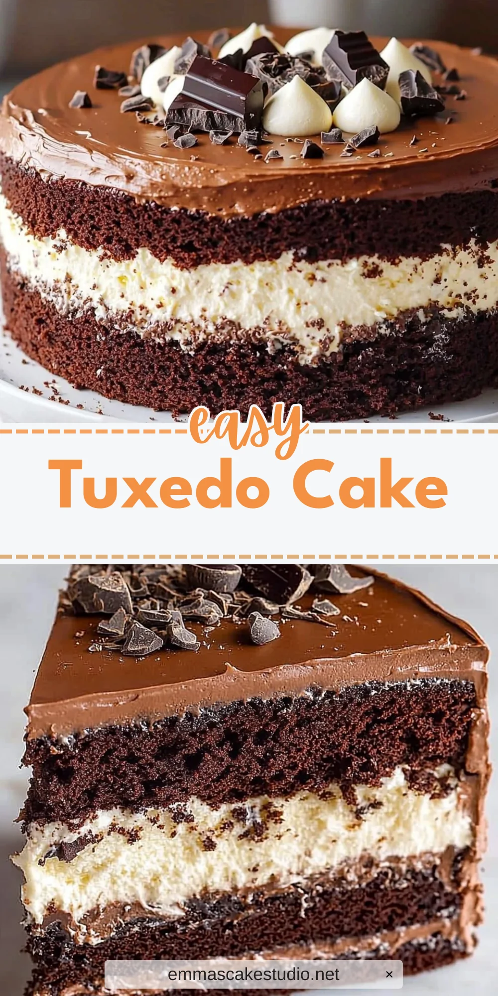 Tuxedo Cake