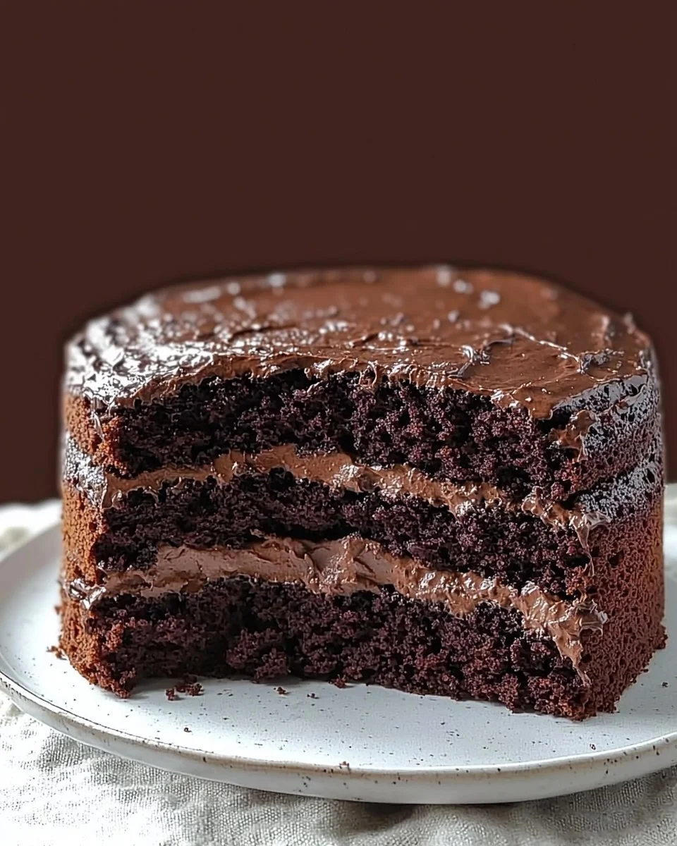 Ultimate Decadent Gluten Free Chocolate Cake