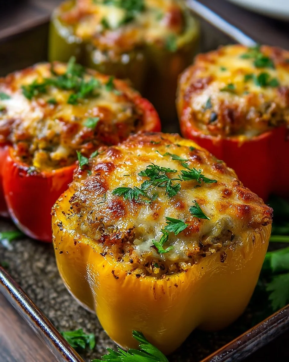 Vegetarian Stuffed Bell Peppers