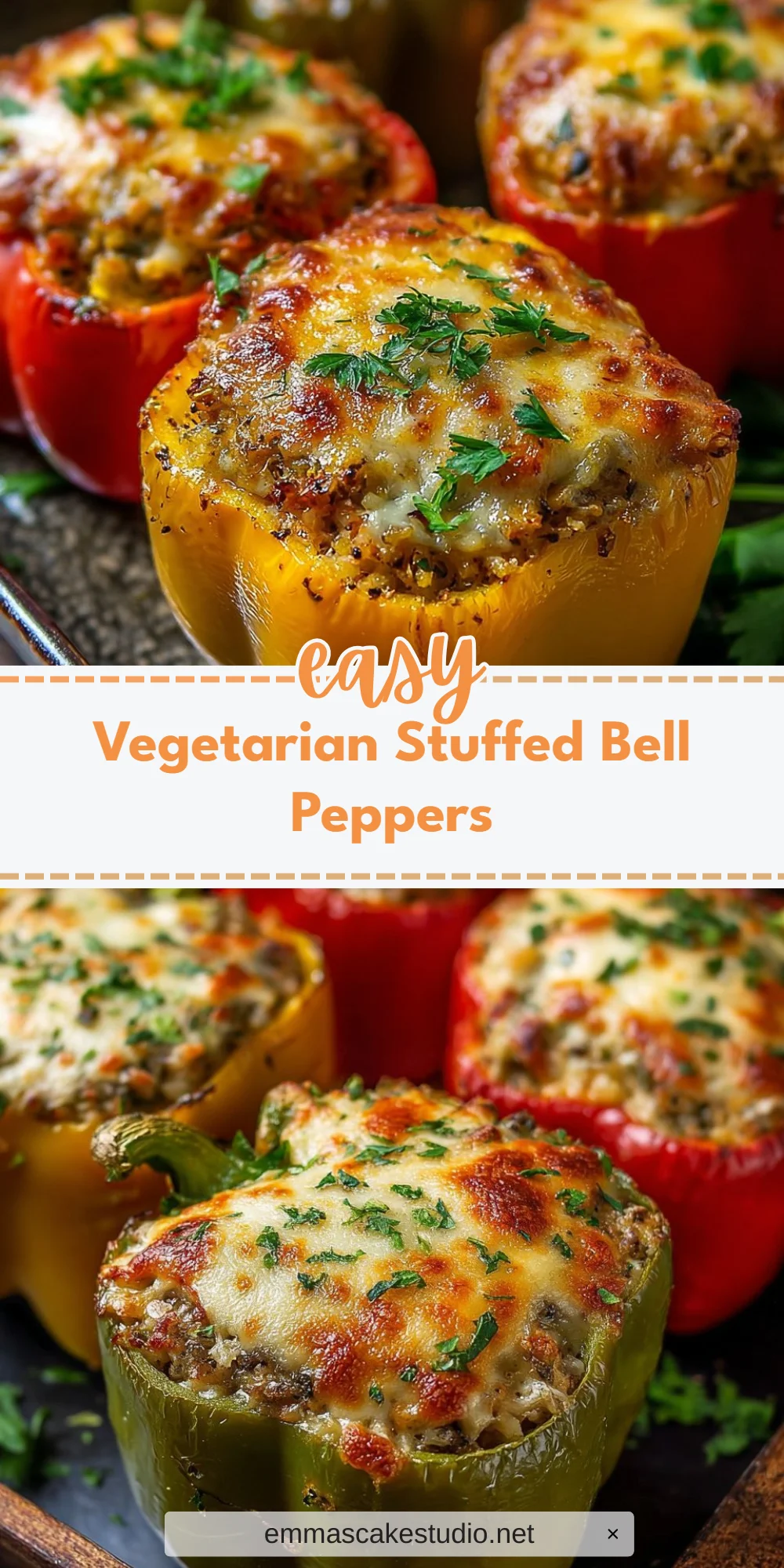 Vegetarian Stuffed Bell Peppers