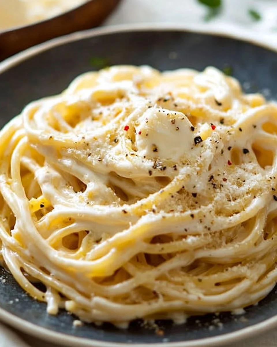 10-MINUTE CREAM CHEESE PASTA
