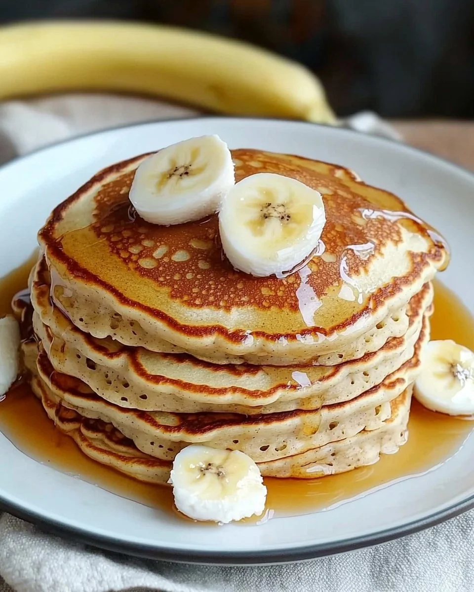 3 Ingredient Banana Pancakes