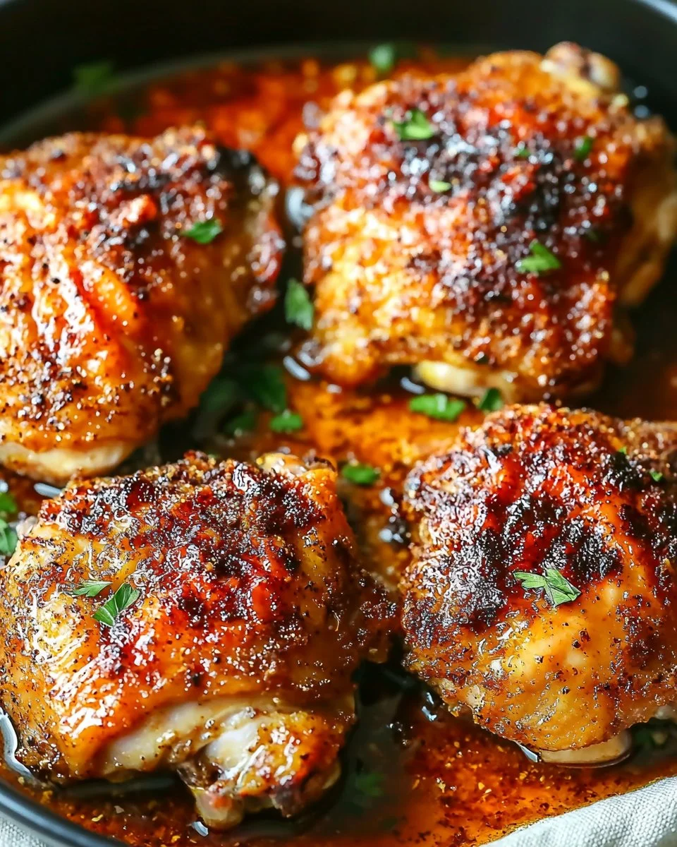 30-Minute Oven Baked Boneless Skinless Chicken Thighs
