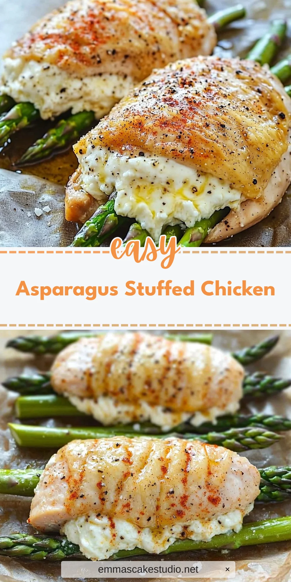 Asparagus Stuffed Chicken
