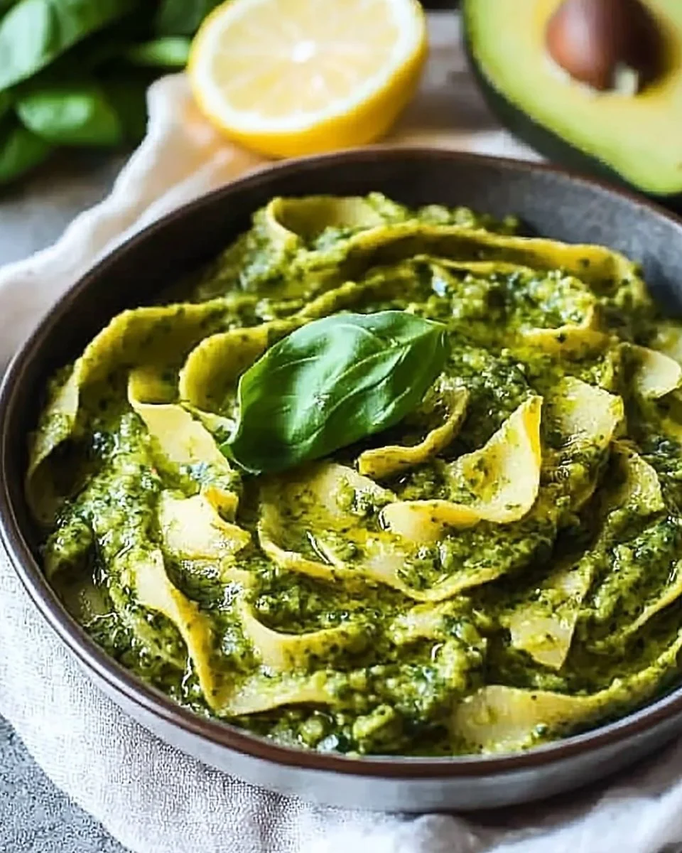 Avocado Lemon Pesto (Nut-Free)