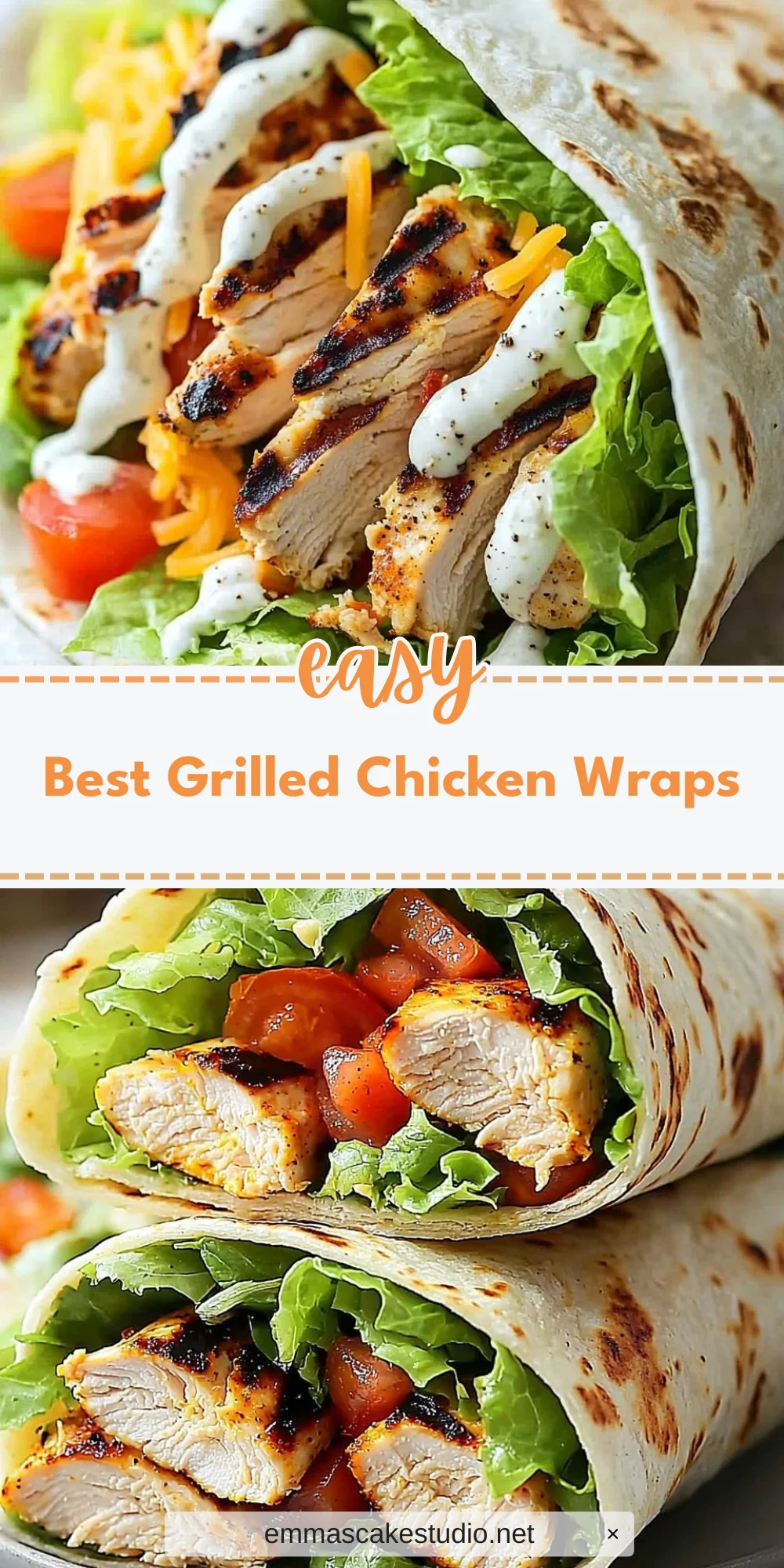 Best Grilled Chicken Wraps