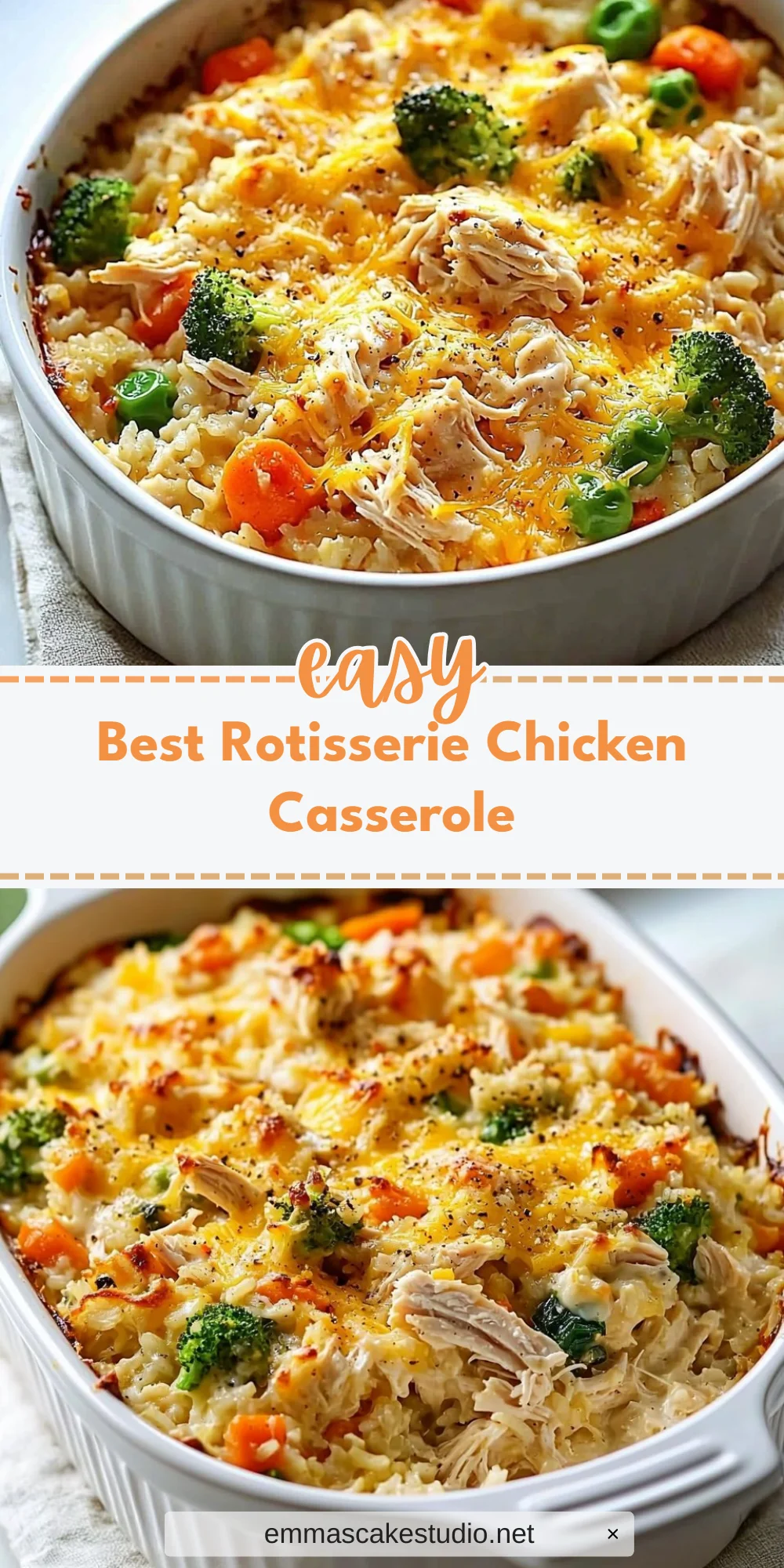 Best Rotisserie Chicken Casserole