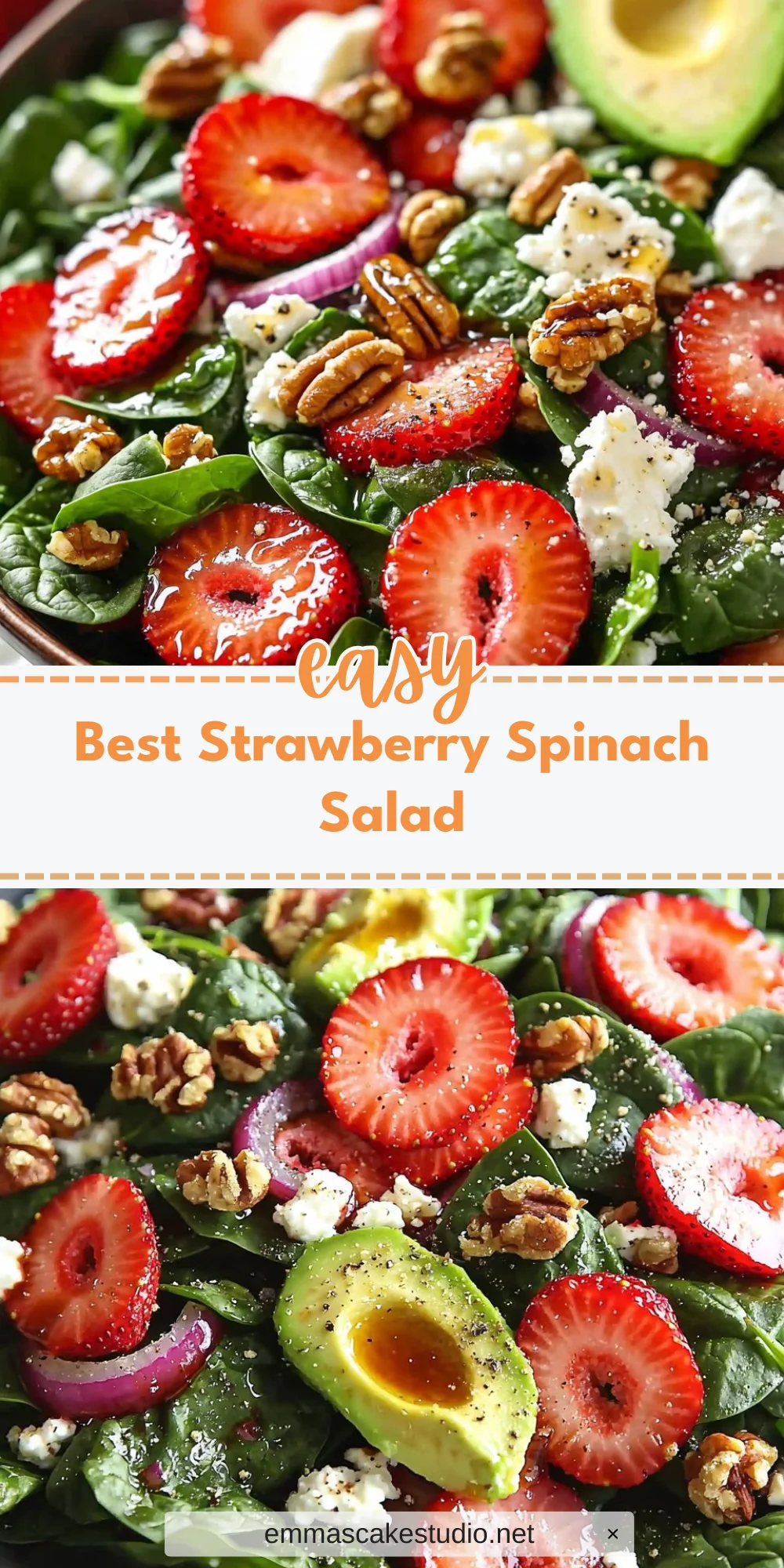 Best Strawberry Spinach Salad