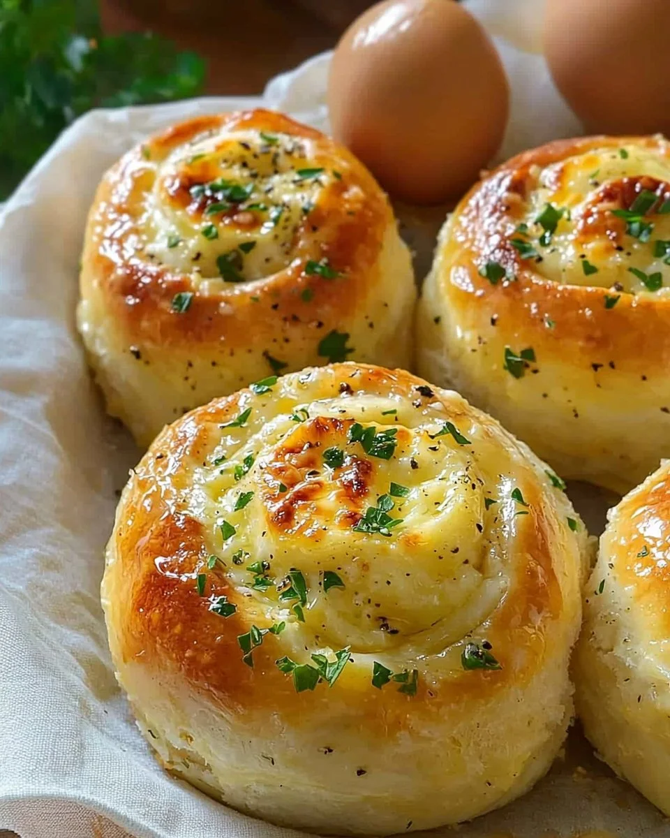 Buttery Cheese Garlic Rolls, Everyone Will Love Them!