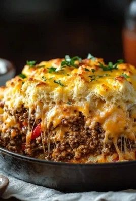 Delicious Cattle Drive Casserole served in a rustic dish