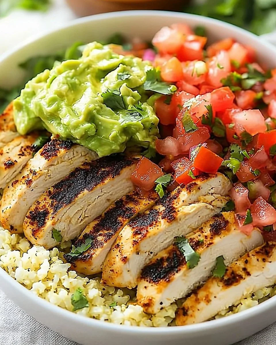 Chicken Burrito Bowls