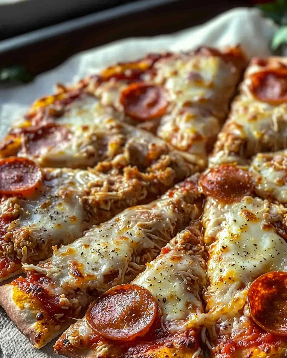 Chicken Crust Pizza